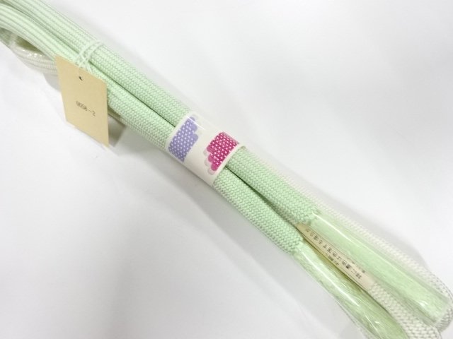 JAPANESE KIMONO / UNUSED HAND-TIED OBIJIME